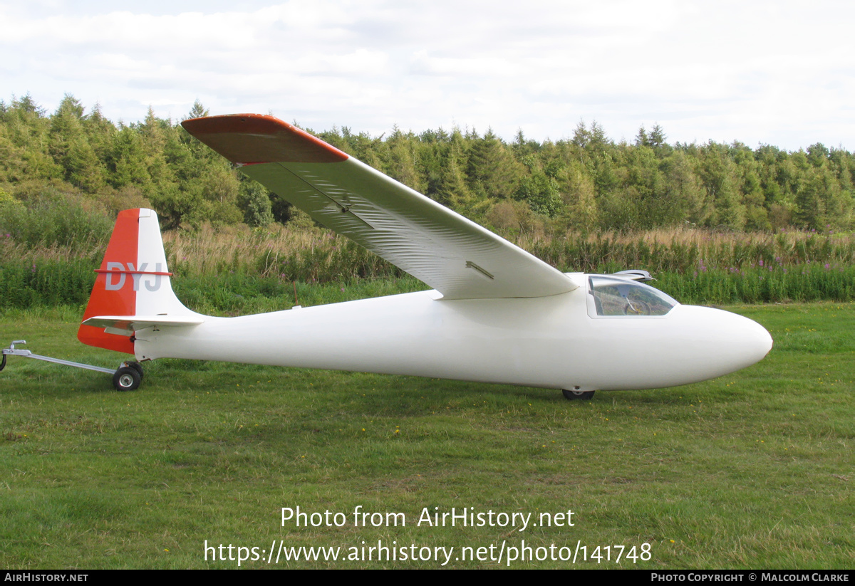 Aircraft Photo of BGA2483 | Schleicher Ka-6CR Rhonsegler | AirHistory.net #141748