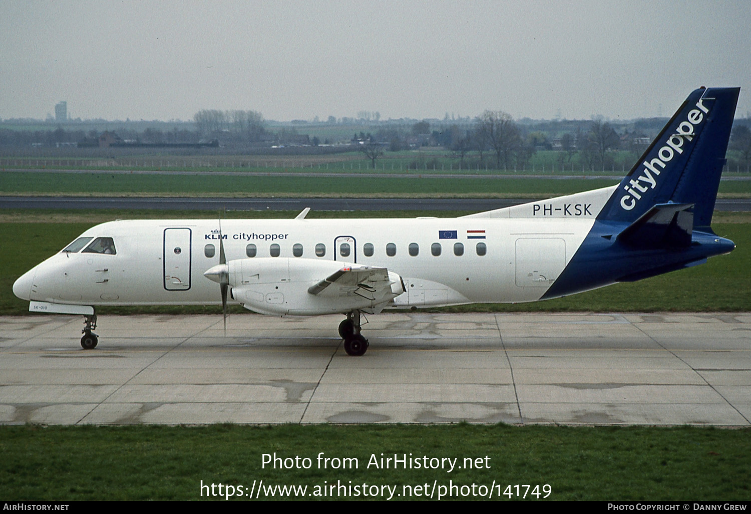 Aircraft Photo of PH-KSK | Saab 340B | KLM Cityhopper | AirHistory.net #141749