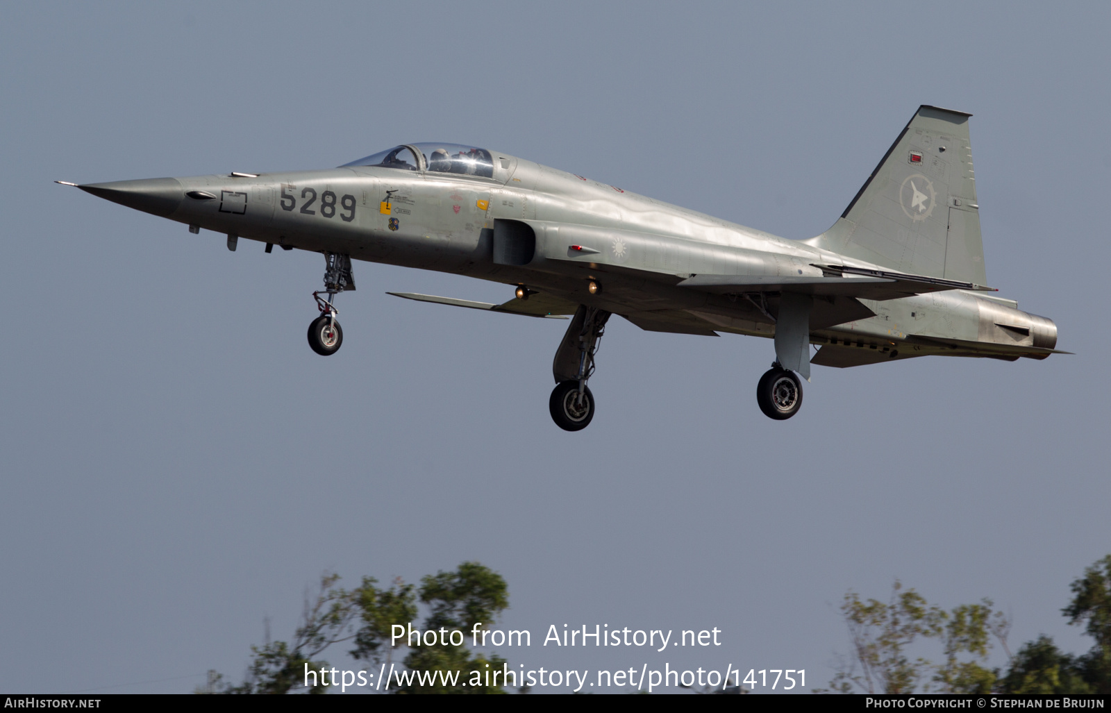 Aircraft Photo of 5289 | Northrop F-5E Tiger II | Taiwan - Air Force | AirHistory.net #141751