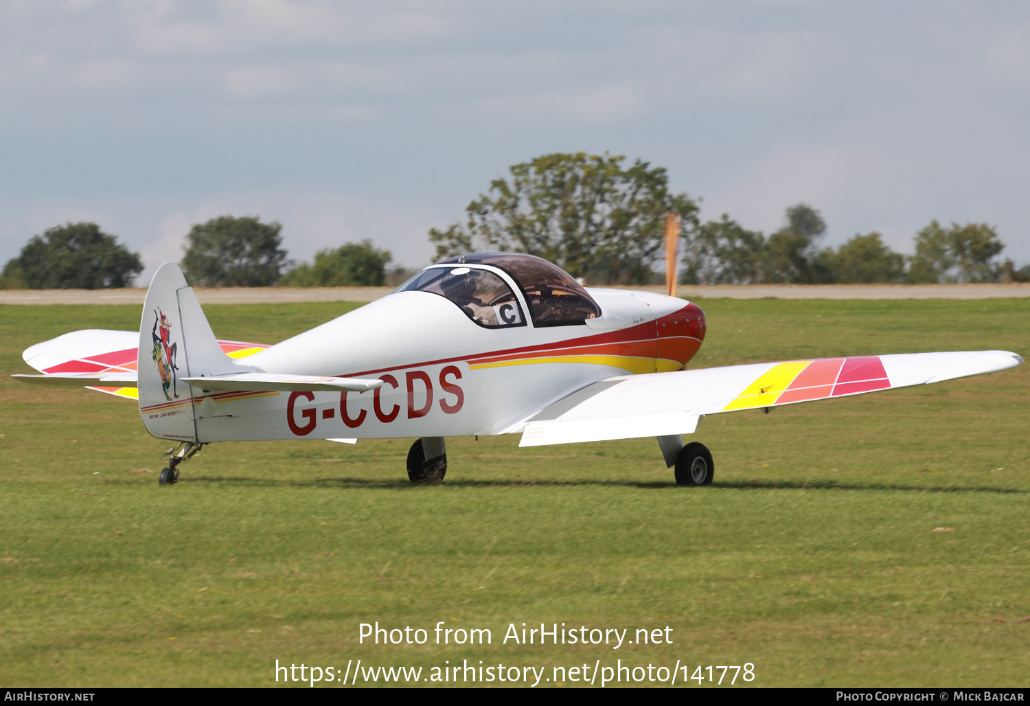 Aircraft Photo of G-CCDS | Nicollier HN-700 Menestrel II | AirHistory.net #141778