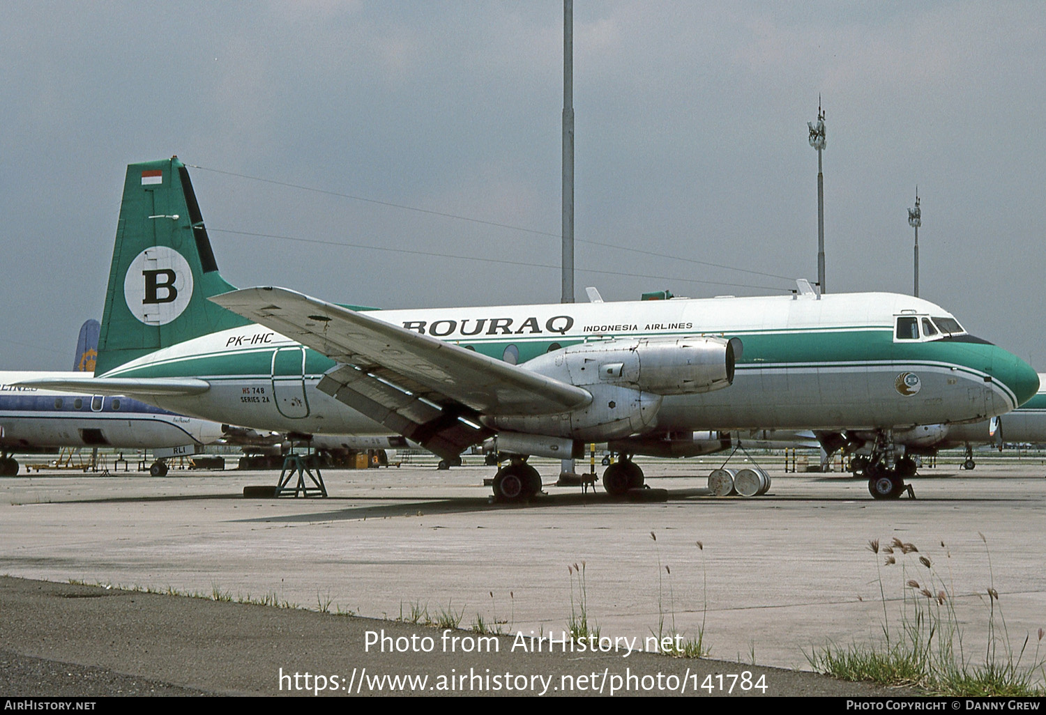 Aircraft Photo of PK-IHC | Hawker Siddeley HS-748 Srs2/234 | Bouraq Indonesia Airlines | AirHistory.net #141784