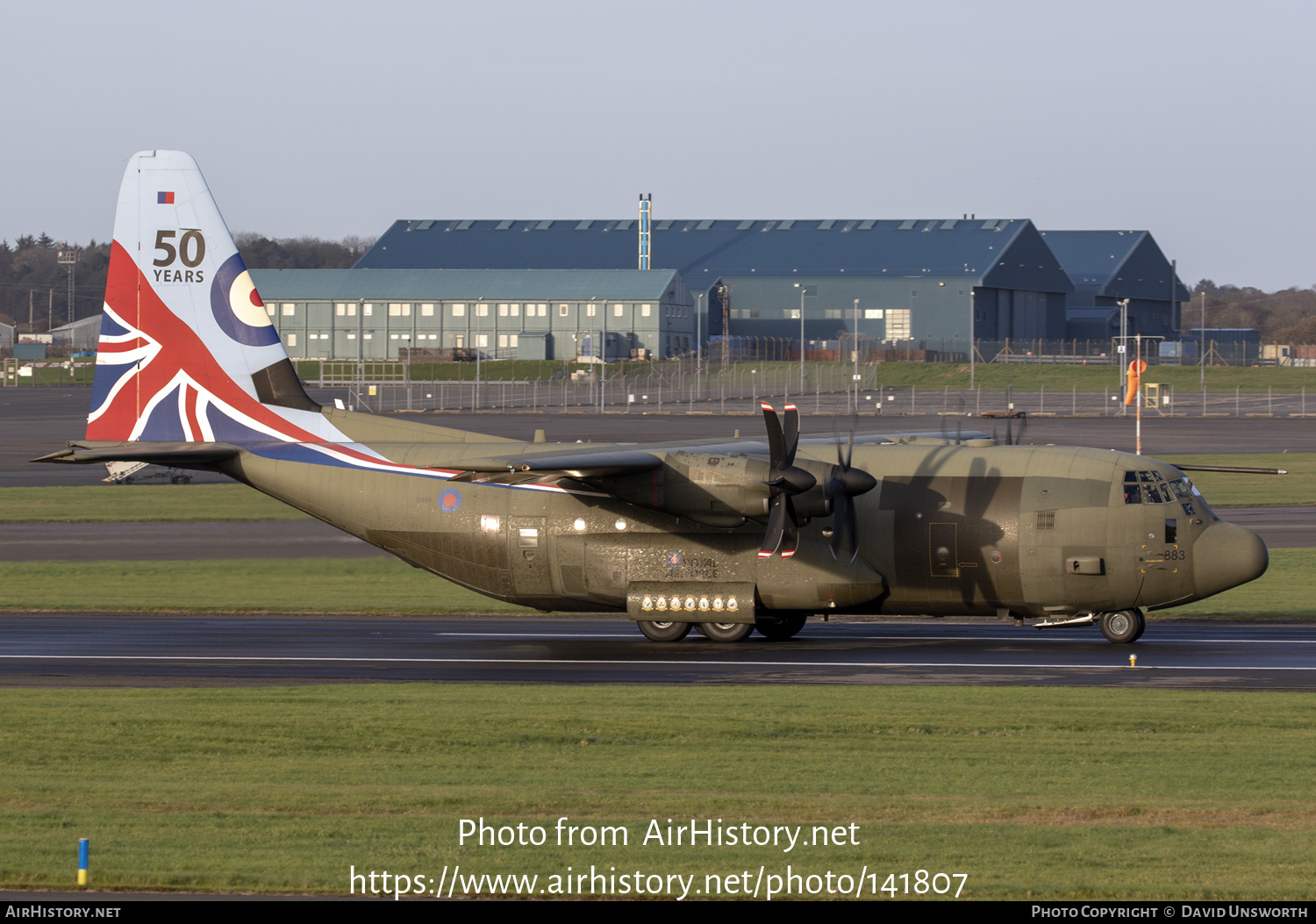 Aircraft Photo of ZH883 | Lockheed Martin C-130J Hercules C5 | UK - Air Force | AirHistory.net #141807