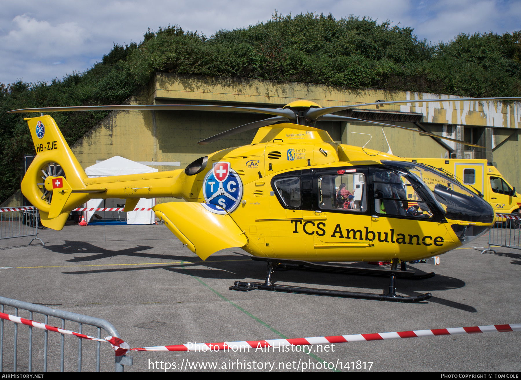 Aircraft Photo of HB-ZJE | Eurocopter EC-135P-1 | TCS - Touring Club Schweiz | AirHistory.net #141817