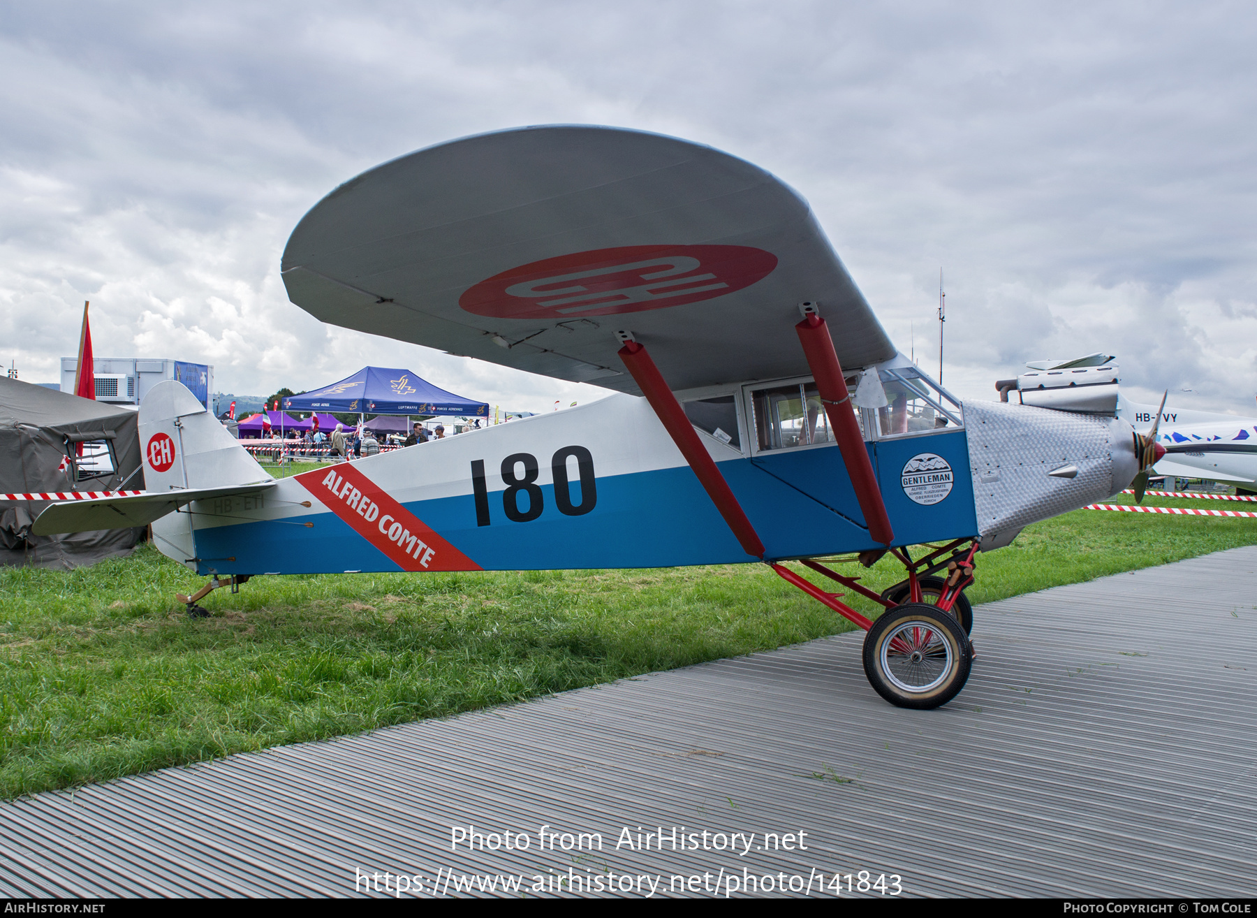 Aircraft Photo of HB-ETI | Comte AC-4 Gentleman | AirHistory.net #141843