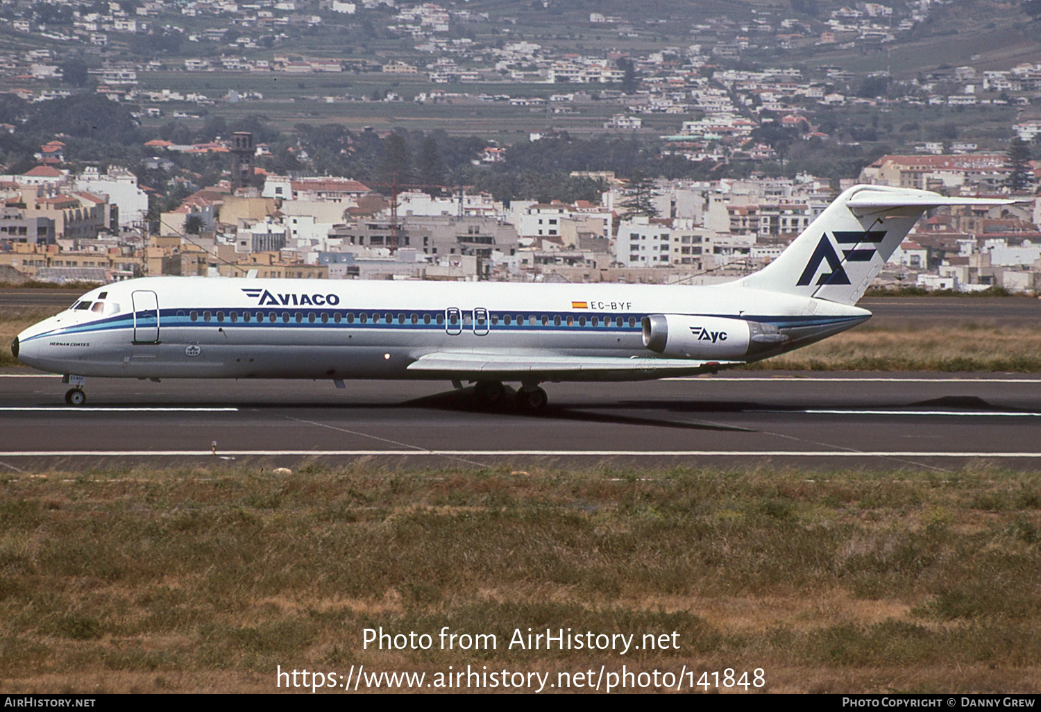 Aircraft Photo of EC-BYF | McDonnell Douglas DC-9-32 | Aviaco | AirHistory.net #141848