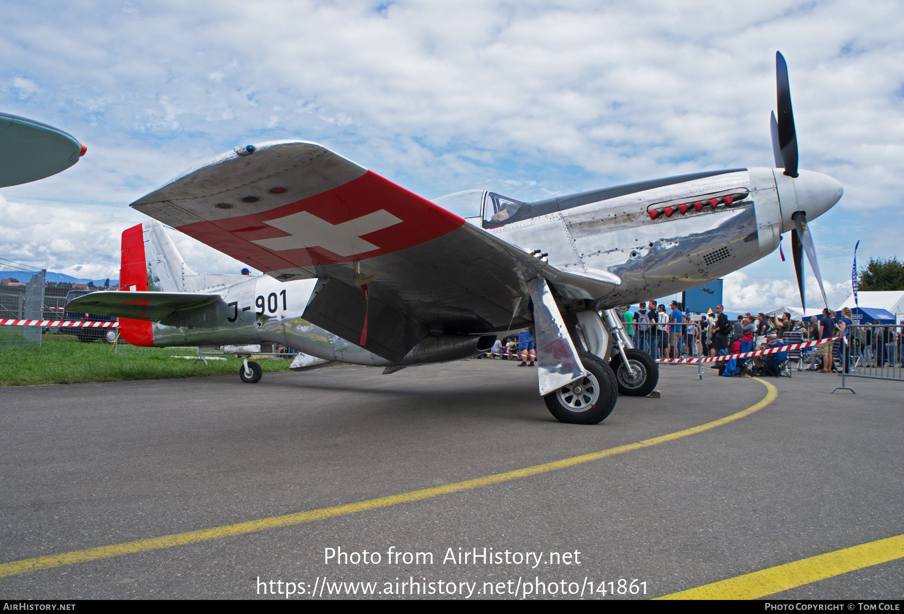 Aircraft Photo of D-FPSI / J-901 | North American P-51D Mustang | Switzerland - Air Force | AirHistory.net #141861