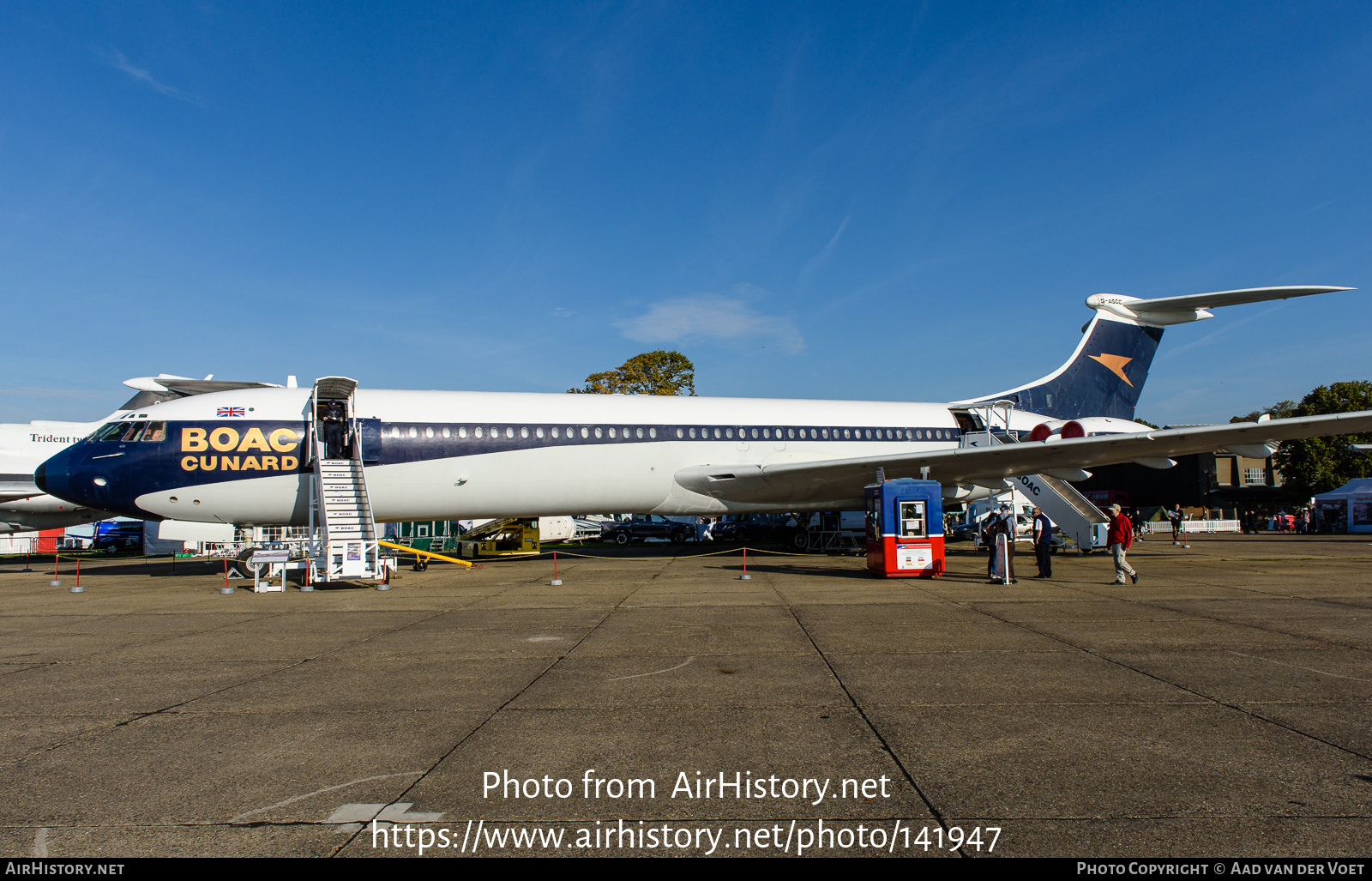 Aircraft Photo of G-ASGC | Vickers Super VC10 Srs1151 | BOAC-Cunard | AirHistory.net #141947