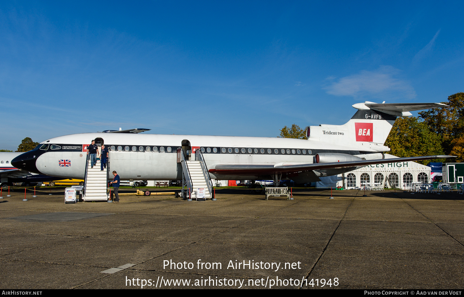 Aircraft Photo of G-AVFB | Hawker Siddeley HS-121 Trident 2E | BEA - British European Airways | AirHistory.net #141948