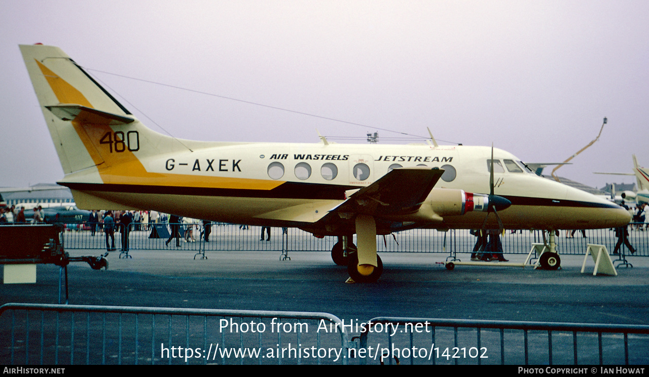 Aircraft Photo of G-AXEK | Handley Page HP-137 Jetstream 1 | Air Wasteels | AirHistory.net #142102