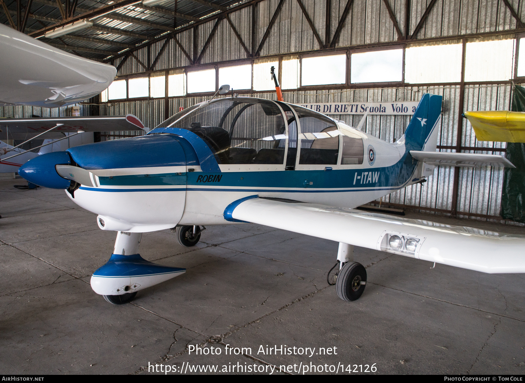 Aircraft Photo of I-ITAW | Robin DR-400-180R | AeCI - Aero Club d'Italia | AirHistory.net #142126