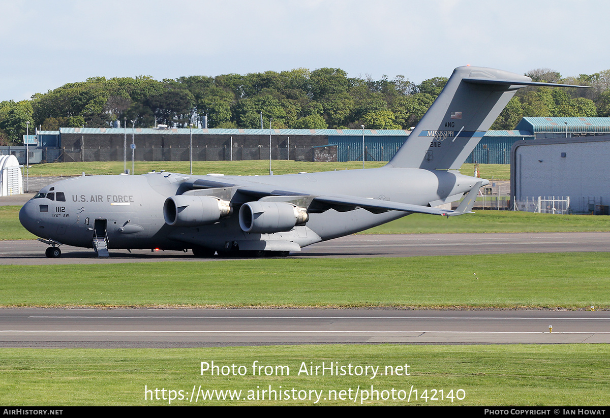 Aircraft Photo of 02-1112 / 21112 | Boeing C-17A Globemaster III | USA - Air Force | AirHistory.net #142140