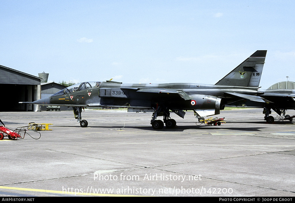 Aircraft Photo of E35 | Sepecat Jaguar E | France - Air Force | AirHistory.net #142200