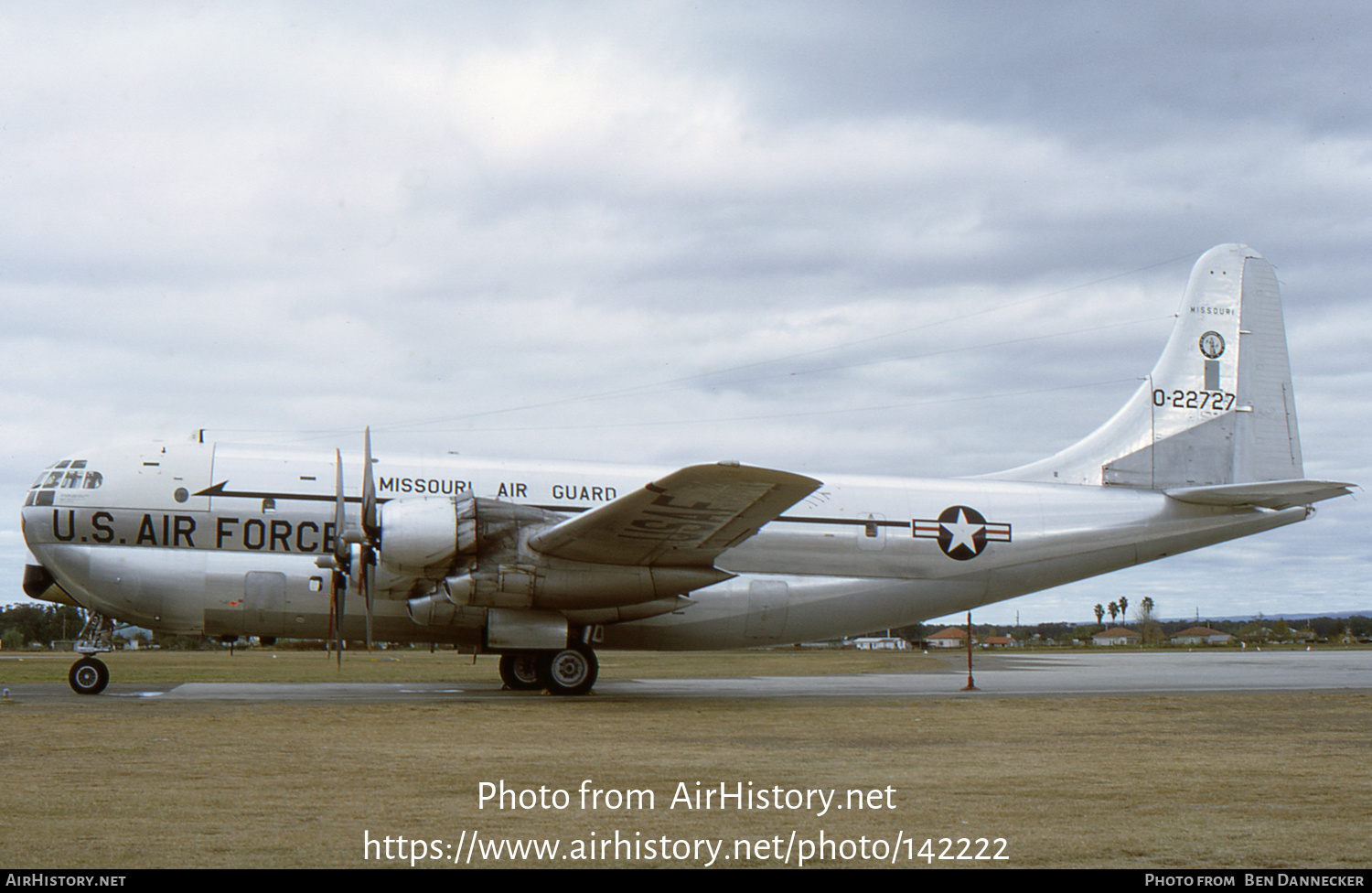 Aircraft Photo of 52-2727 / 0-22727 | Boeing C-97G Stratofreighter | USA - Air Force | AirHistory.net #142222