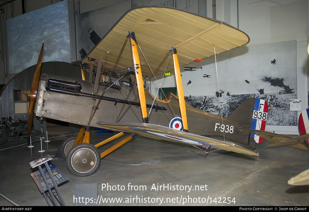 Aircraft Photo of F938 | Royal Aircraft Factory SE-5A | UK - Air Force | AirHistory.net #142254