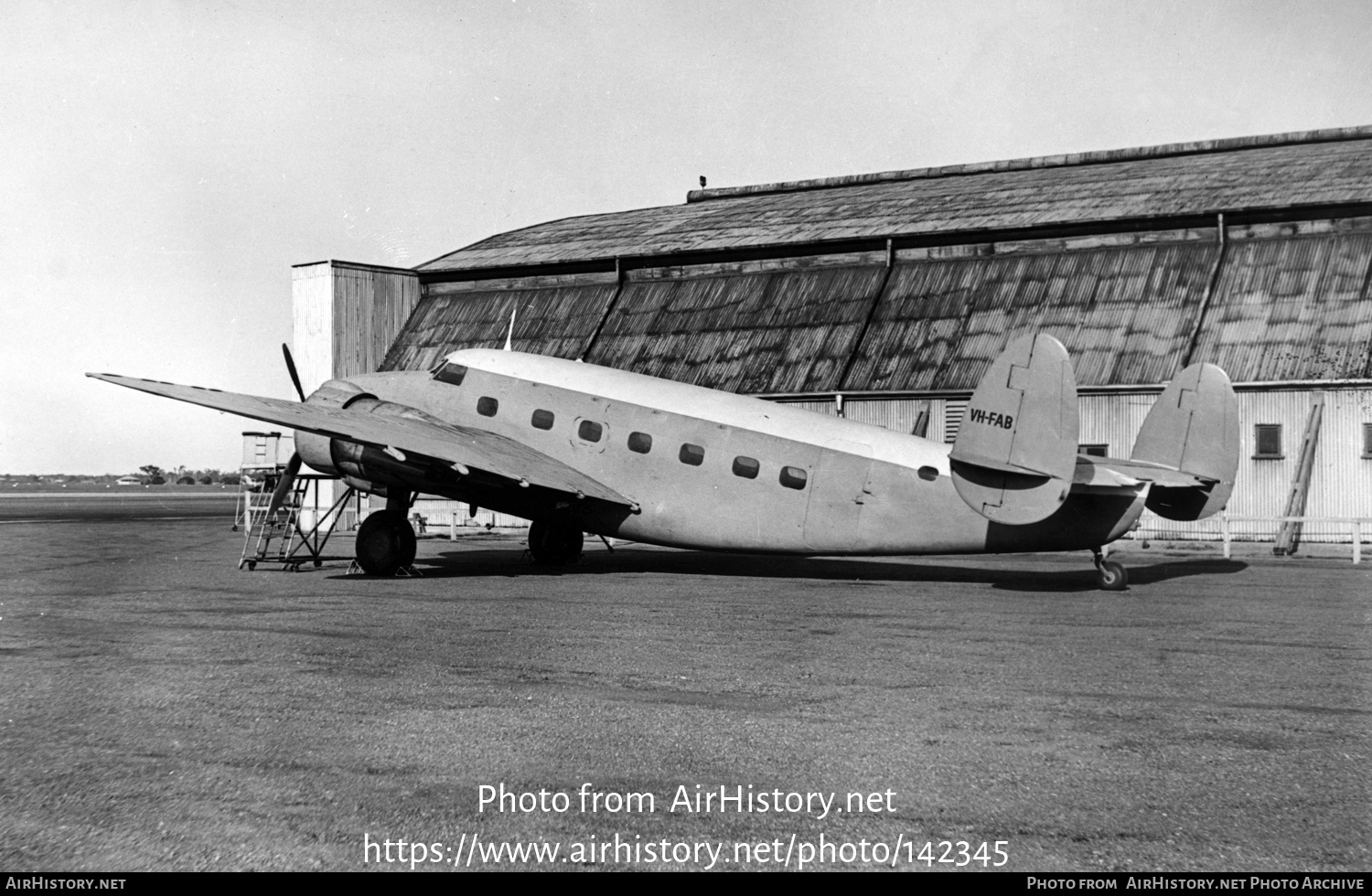 Aircraft Photo of VH-FAB | Lockheed C-60A Lodestar | AirHistory.net #142345