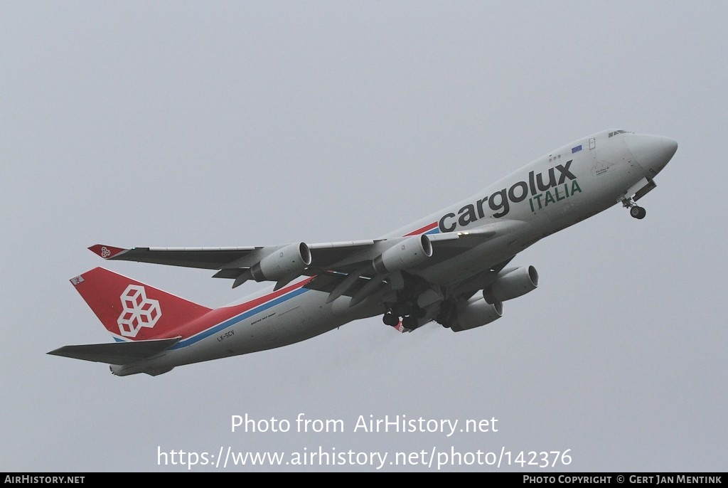 Aircraft Photo of LX-SCV | Boeing 747-4R7F/SCD | Cargolux Italia | AirHistory.net #142376