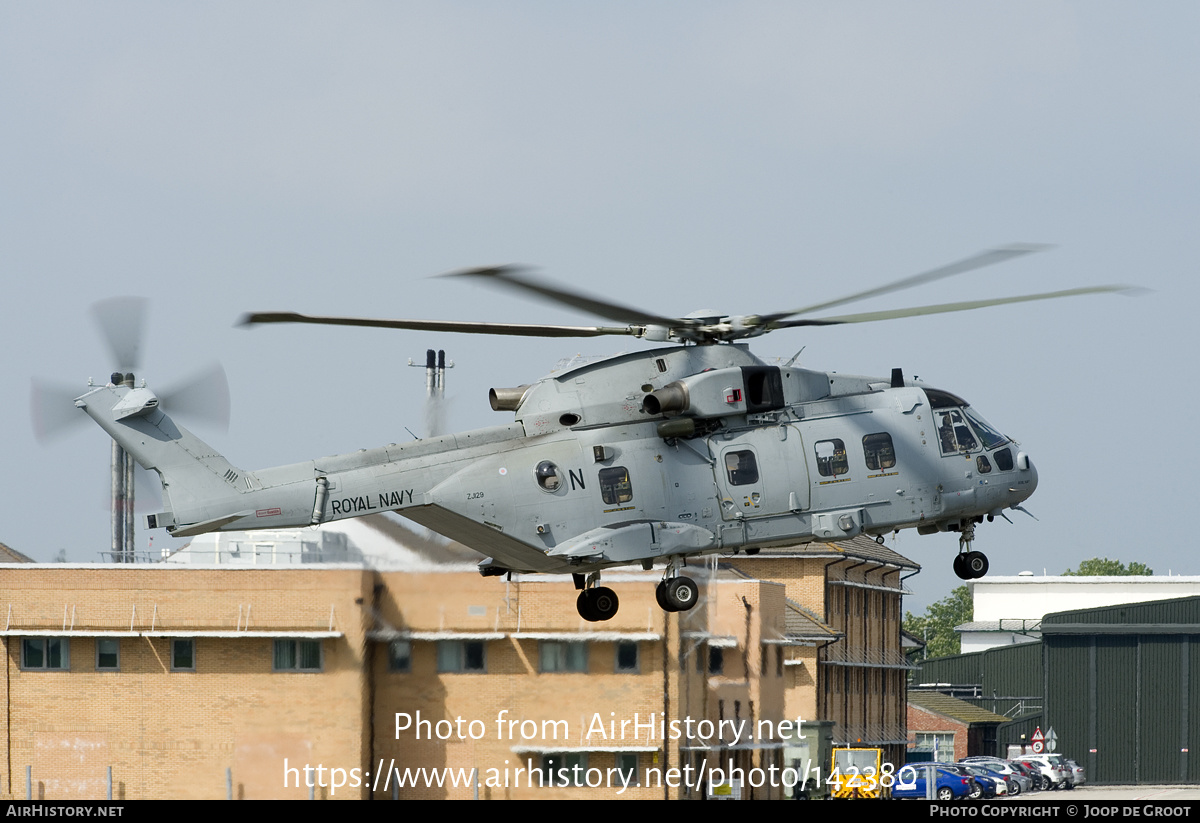 Aircraft Photo of ZJ129 | EHI EH101-411 Merlin HC3 | UK - Navy | AirHistory.net #142380