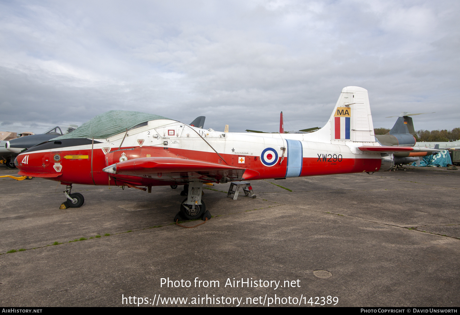 Aircraft Photo of XW290 | BAC 84 Jet Provost T5A | UK - Air Force | AirHistory.net #142389