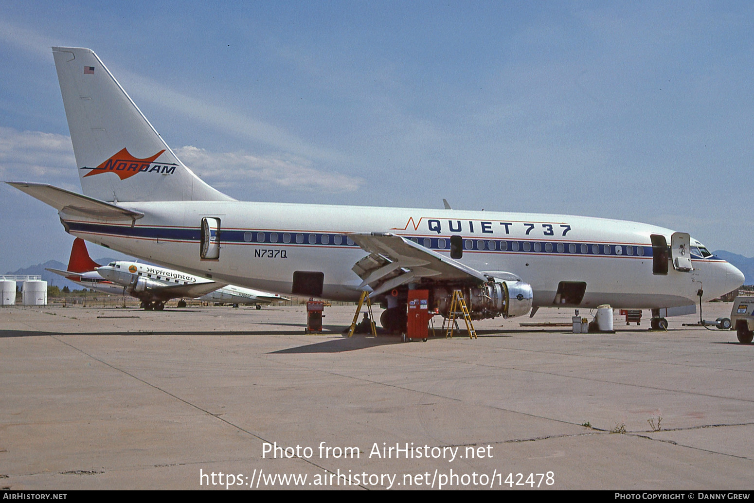 Aircraft Photo of N737Q | Boeing 737-2L9/Adv | Nordam | AirHistory.net #142478