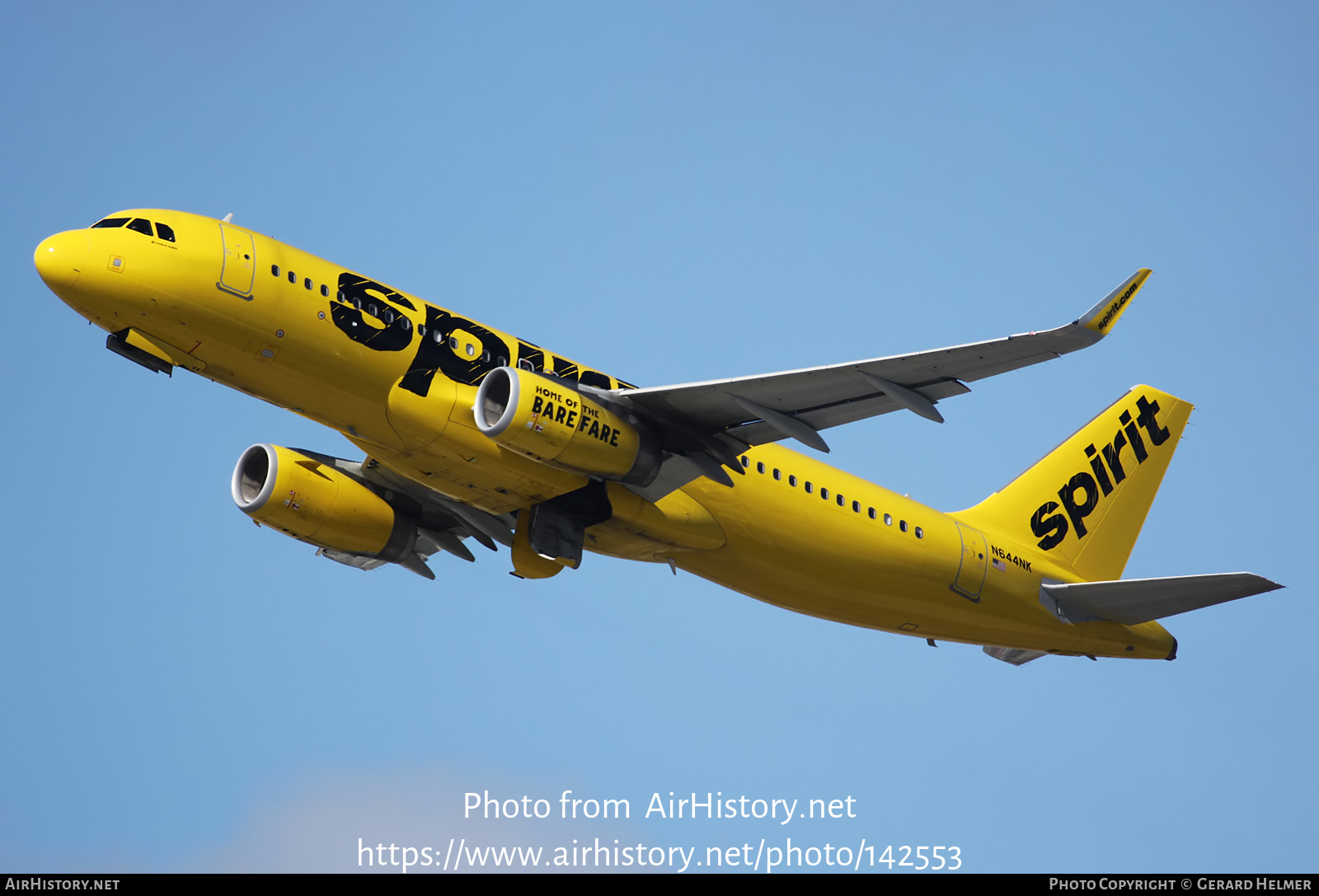 Aircraft Photo of N644NK | Airbus A320-232 | Spirit Airlines | AirHistory.net #142553