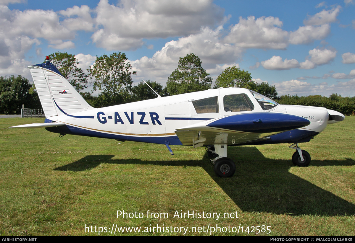 Aircraft Photo of G-AVZR | Piper PA-28-180 Cherokee C | Lincoln Aero Club | AirHistory.net #142585