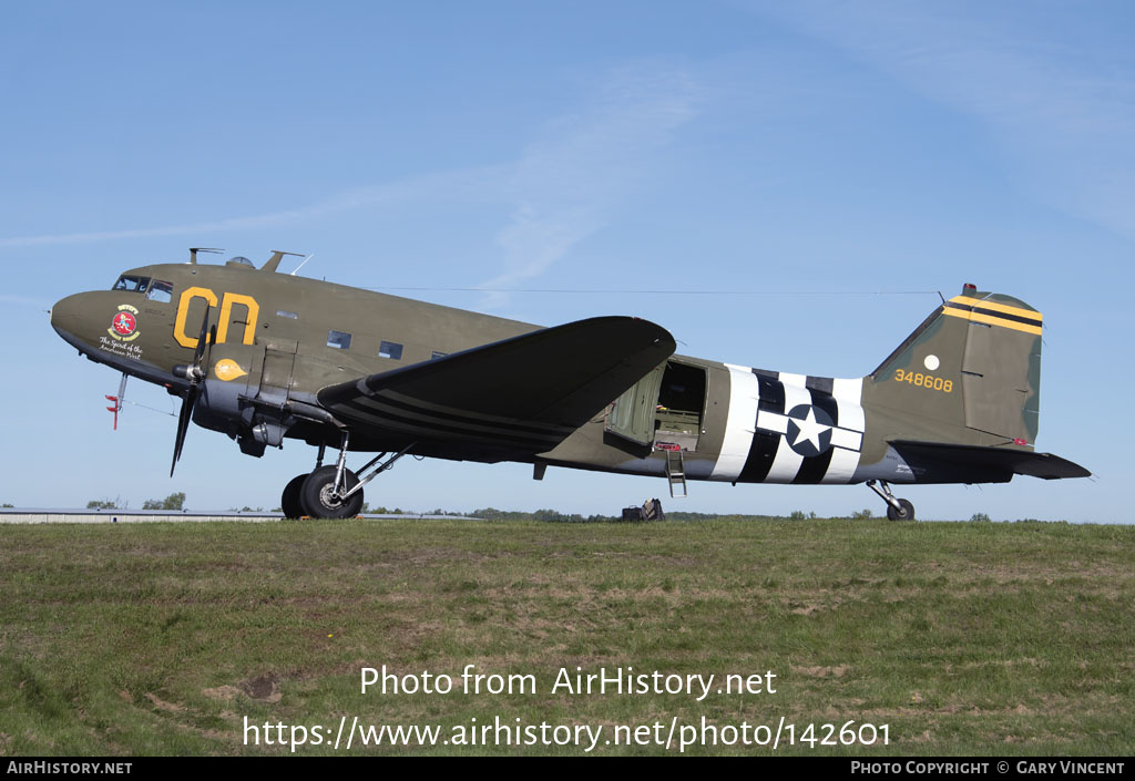 Aircraft Photo of N47SJ / 348608 | Douglas C-47B Skytrain | USA - Air Force | AirHistory.net #142601