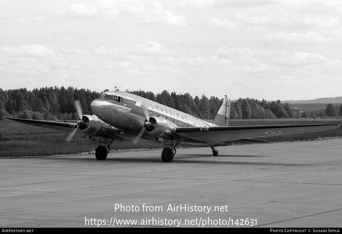 Aircraft Photo of DO-7 | Douglas C-47A Skytrain | Finland - Air Force | AirHistory.net #142631