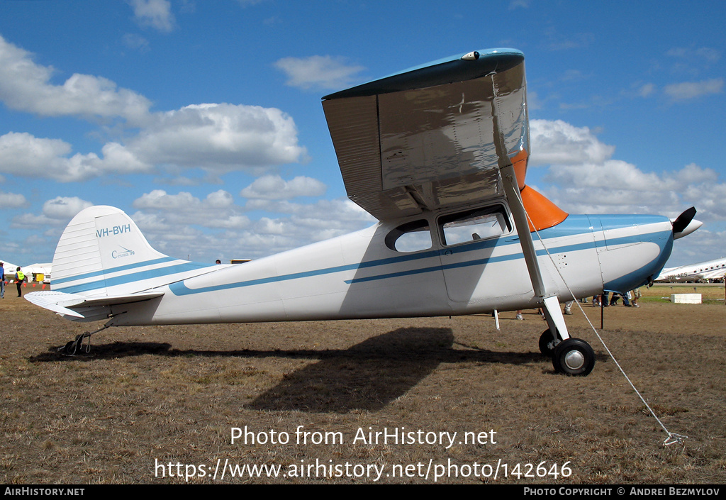 Aircraft Photo of VH-BVH | Cessna 170B | AirHistory.net #142646