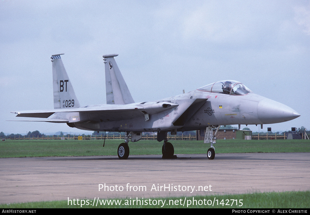 Aircraft Photo of 80-0029 / AF80-029 | McDonnell Douglas F-15C