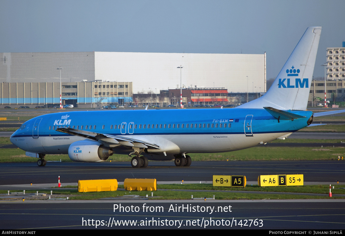 Aircraft Photo of PH-BXM | Boeing 737-8K2 | KLM - Royal Dutch Airlines | AirHistory.net #142763