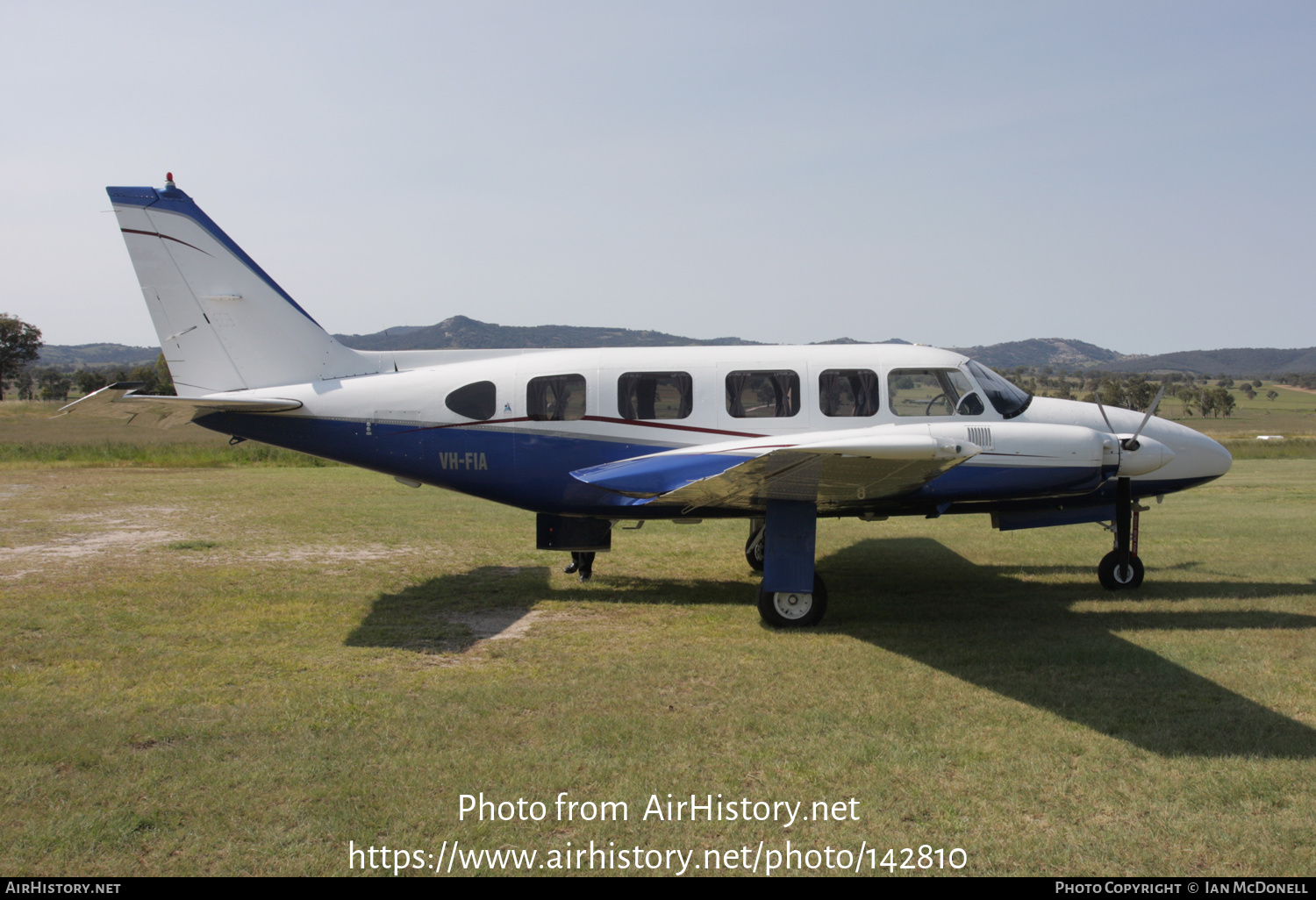 Aircraft Photo of VH-FIA | Piper PA-31-350 Navajo Chieftain | AirHistory.net #142810