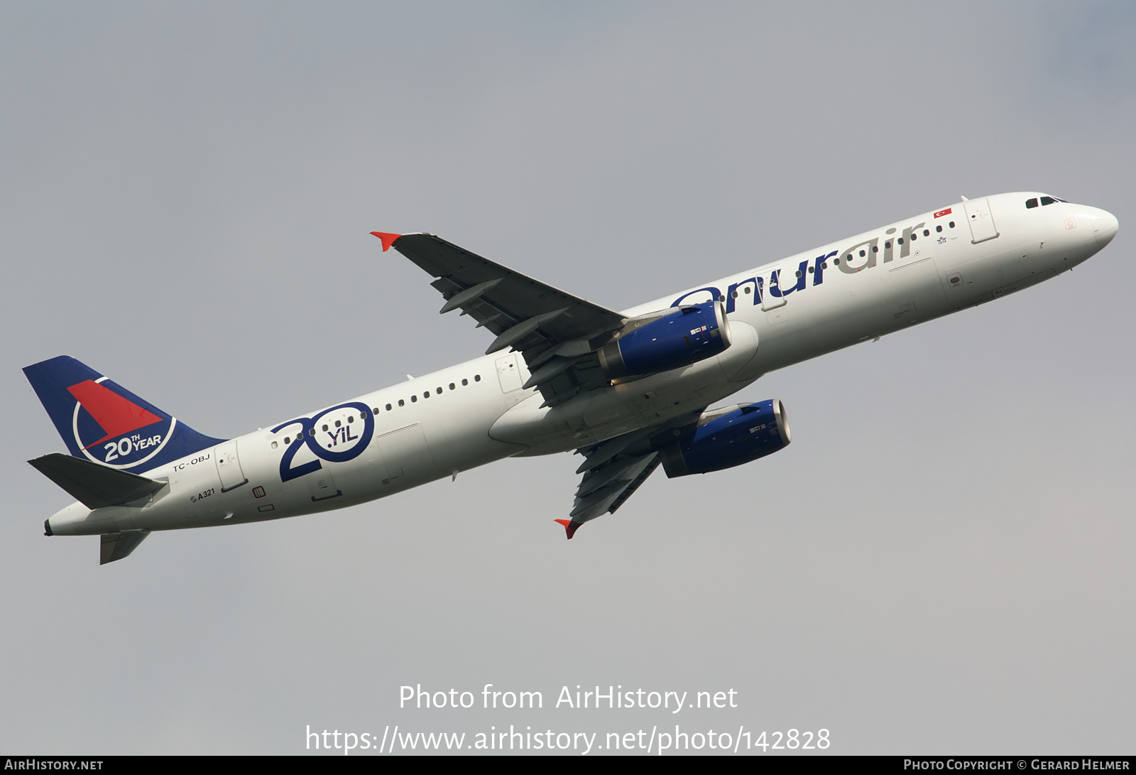 Aircraft Photo of TC-OBJ | Airbus A321-231 | Onur Air | AirHistory.net #142828