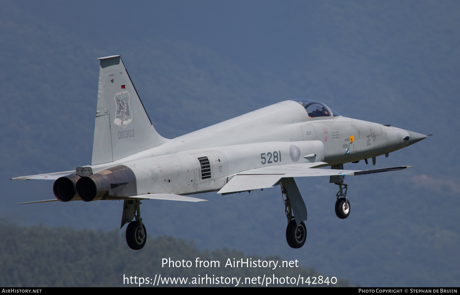 Aircraft Photo of 5281 | Northrop F-5E Tiger II | Taiwan - Air Force | AirHistory.net #142840