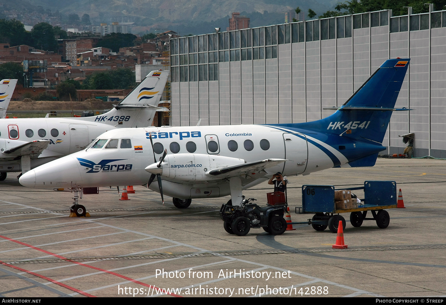 Aircraft Photo of HK-4541 | British Aerospace BAe-3201 Jetstream 32 | SARPA - Servicios Aéreos Panamericanos | AirHistory.net #142888