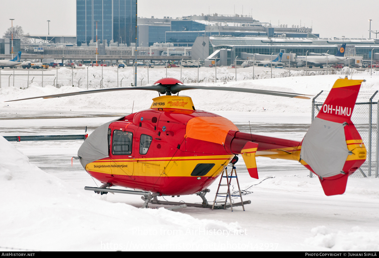 Aircraft Photo of OH-HMU | Eurocopter EC-135P-2+ | SHT - Skärgårdshavets Helikoptertjänst | AirHistory.net #142937