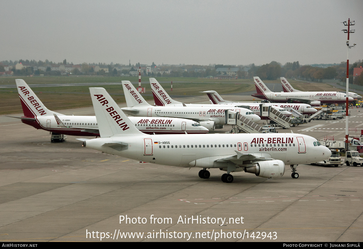 Aircraft Photo of D-ABGG | Airbus A319-112 | Air Berlin | AirHistory.net #142943