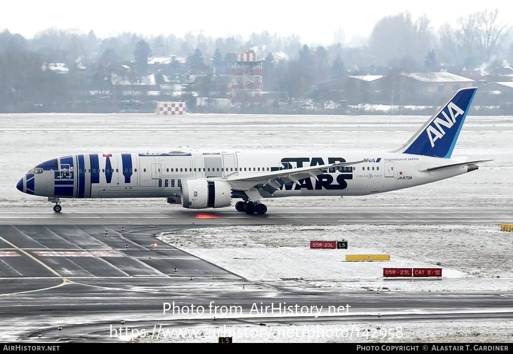 Aircraft Photo of JA873A | Boeing 787-9 Dreamliner | All Nippon Airways - ANA | AirHistory.net #142958