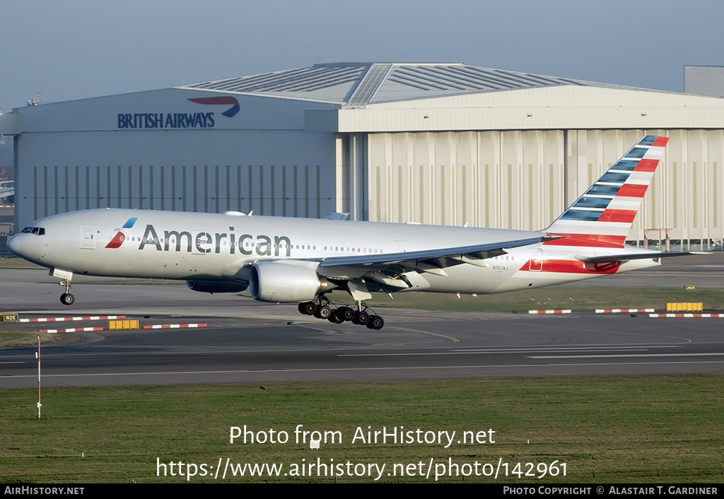 Aircraft Photo of N767AJ | Boeing 777-223/ER | American Airlines | AirHistory.net #142961