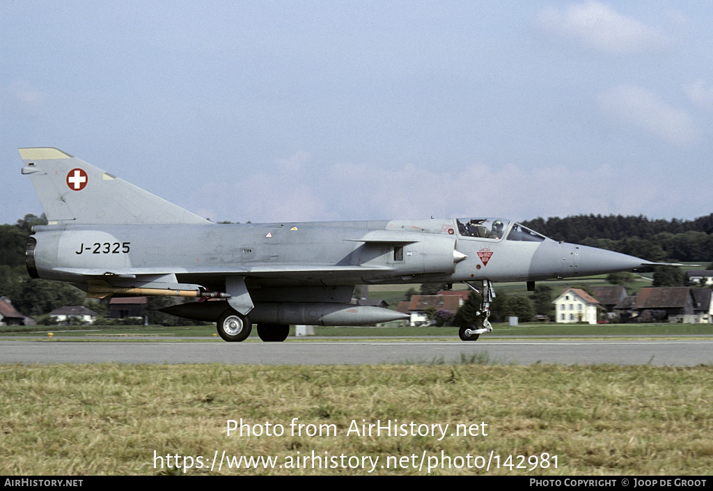 Aircraft Photo of J-2325 | Dassault Mirage IIIS | Switzerland - Air Force | AirHistory.net #142981