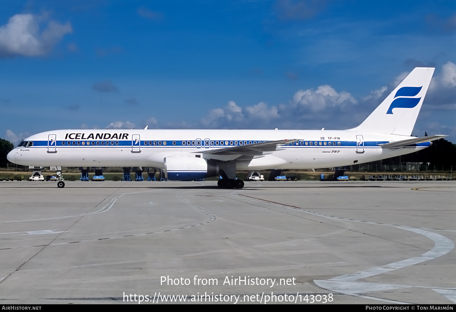 Aircraft Photo of TF-FIN | Boeing 757-208 | Icelandair | AirHistory.net #143038