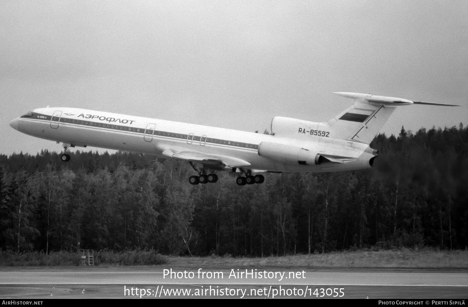 Aircraft Photo of RA-85592 | Tupolev Tu-154B-2 | Aeroflot | AirHistory.net #143055