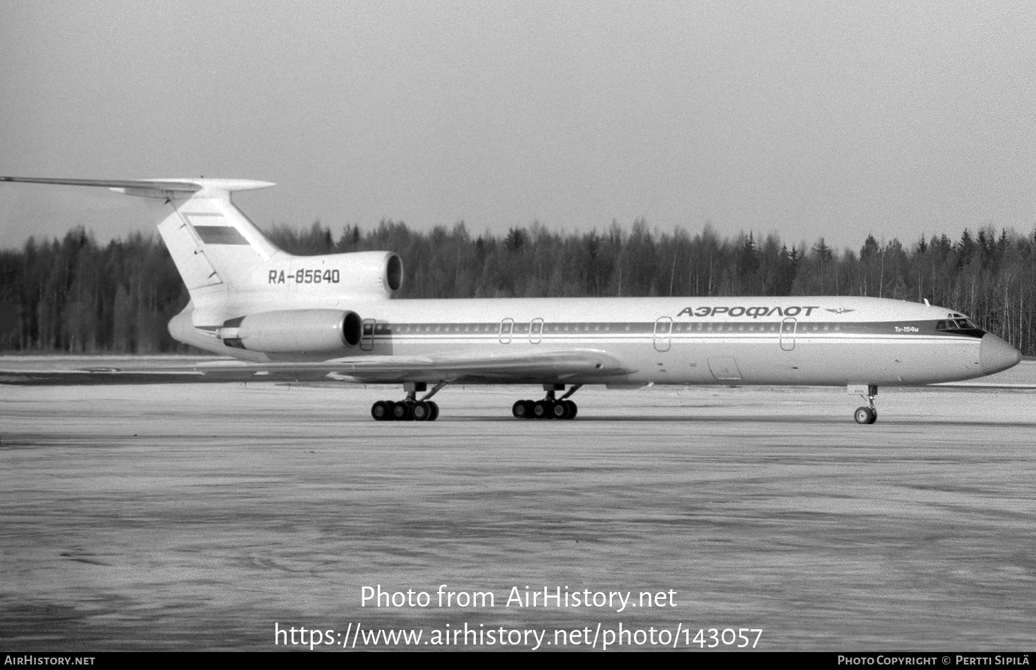 Aircraft Photo of RA-85640 | Tupolev Tu-154M | Aeroflot | AirHistory.net #143057