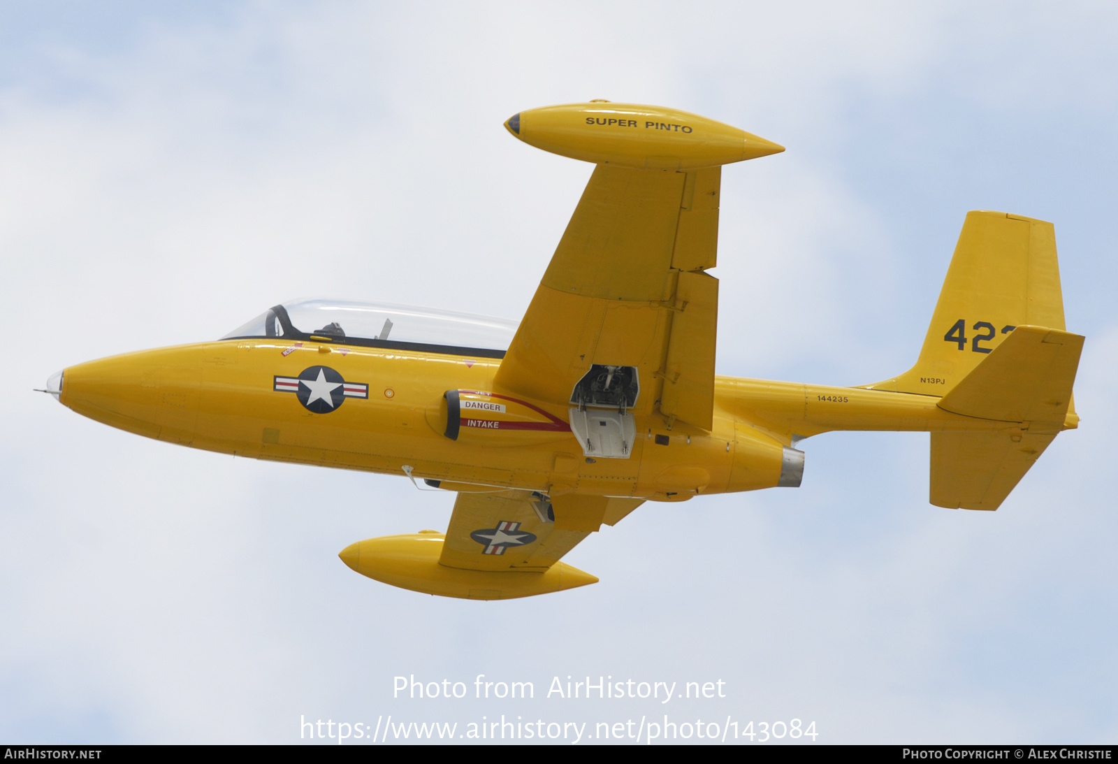 Aircraft Photo of N13PJ / 144235 | Temco TT-1 Super Pinto | USA - Navy ...