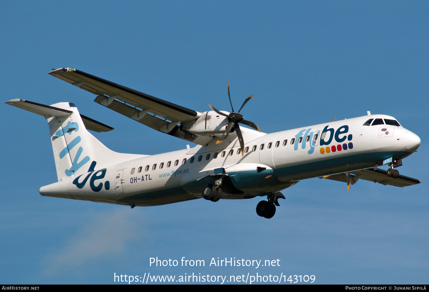 Aircraft Photo of OH-ATL | ATR ATR-72-500 (ATR-72-212A) | Flybe | AirHistory.net #143109