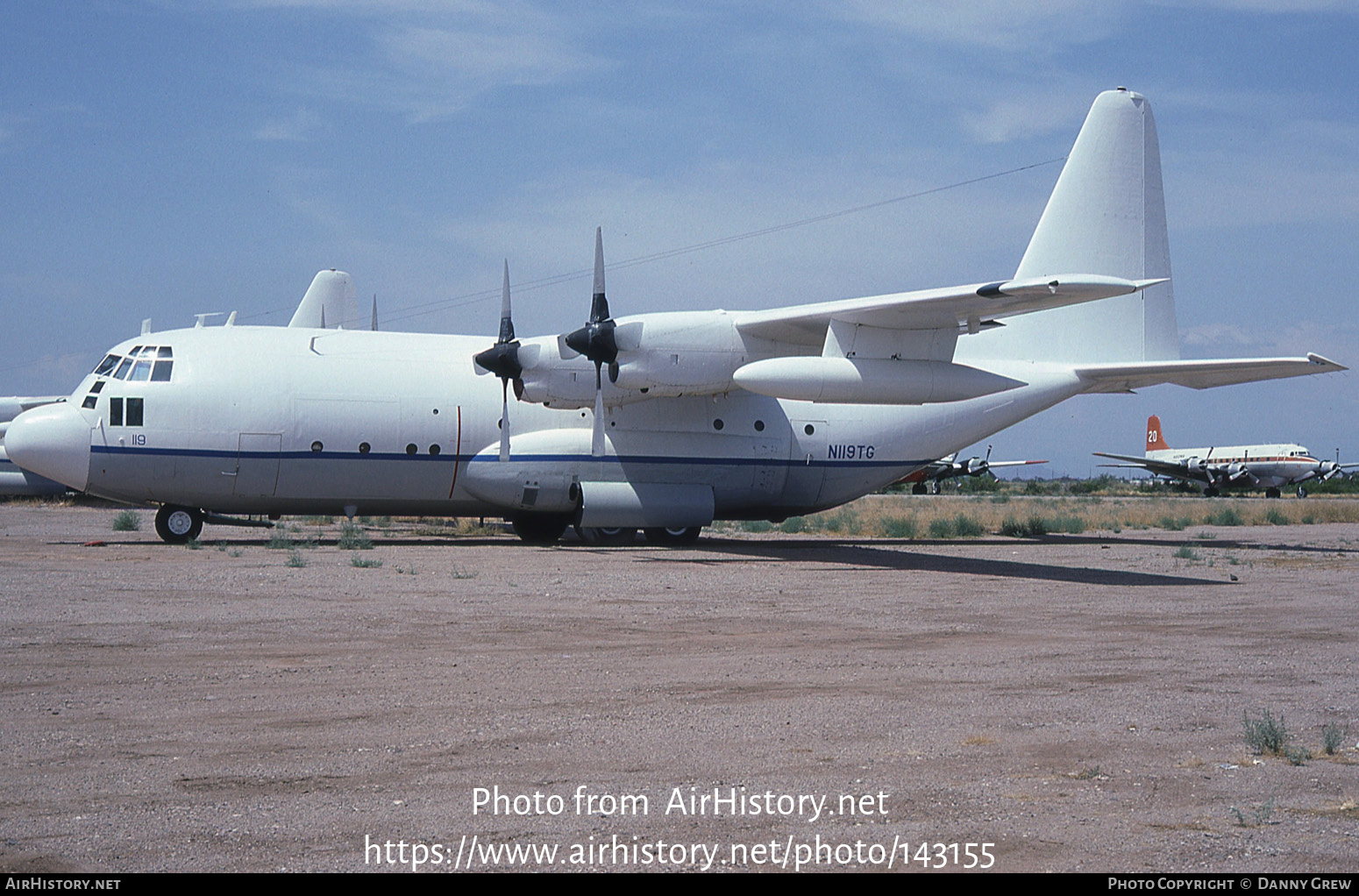 Aircraft Photo of N119TG | Lockheed C-130A Hercules (L-182) | AirHistory.net #143155