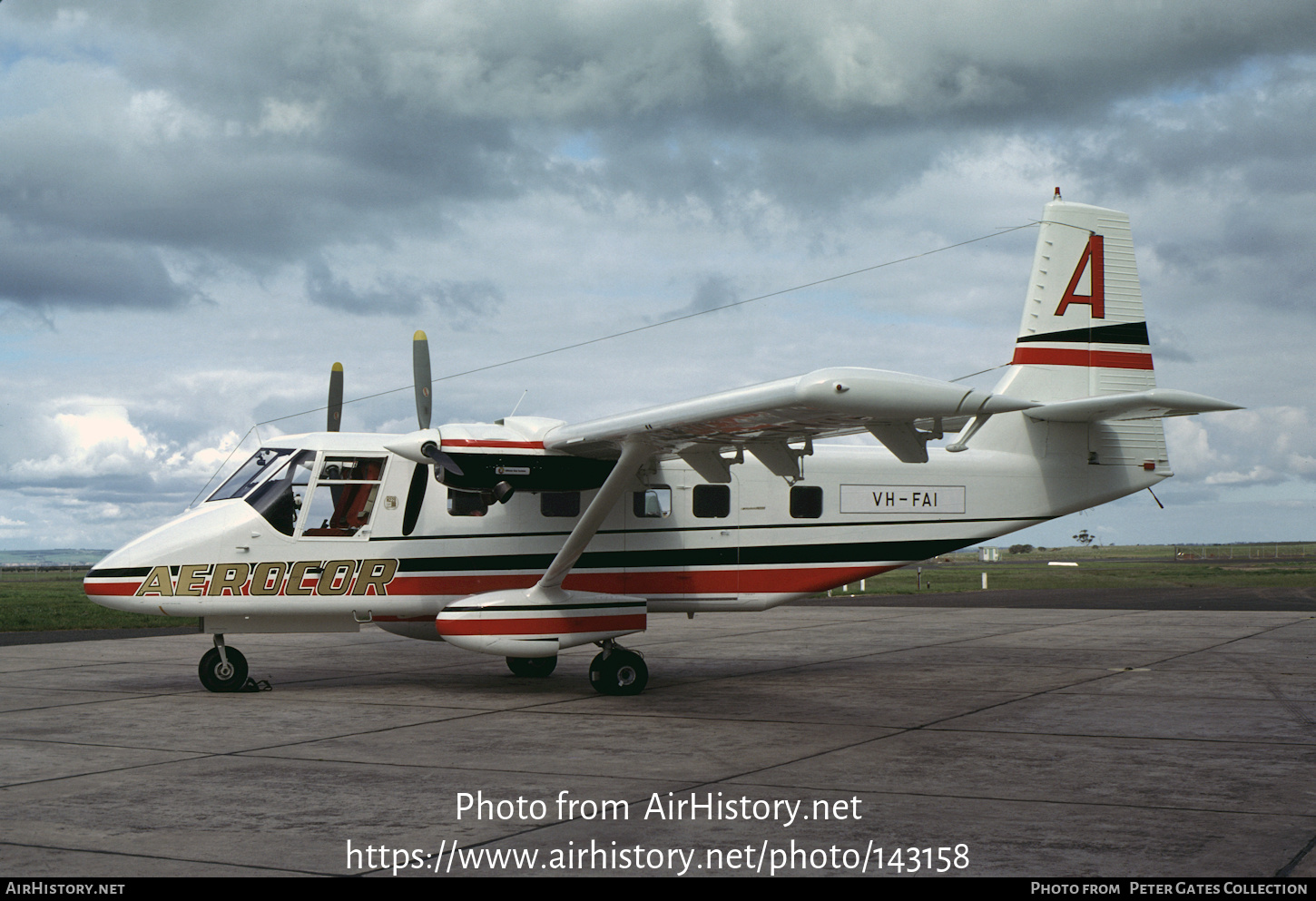 Aircraft Photo of VH-FAI | GAF N-22B Nomad | Aerocor - Aerolineas Cordillera | AirHistory.net #143158