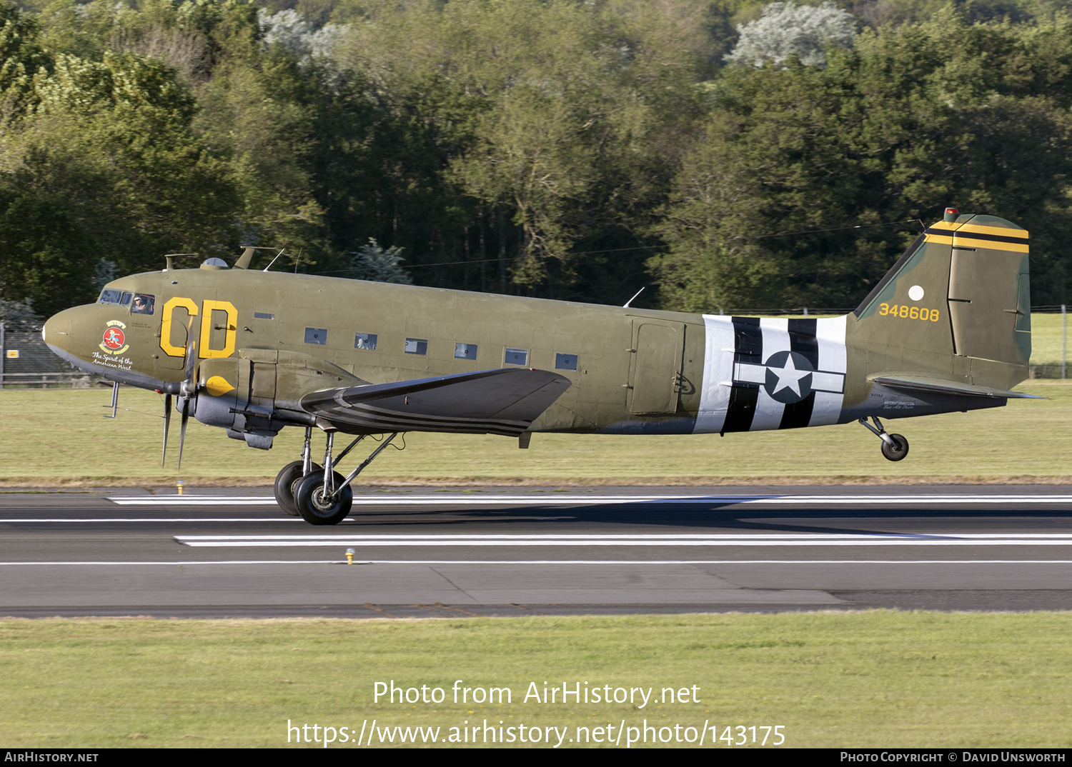 Aircraft Photo of N47SJ / 348608 | Douglas C-47B Skytrain | USA - Air Force | AirHistory.net #143175