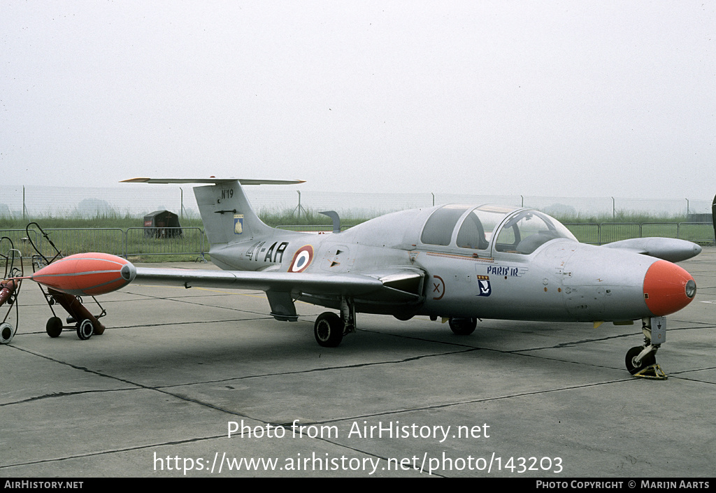 Aircraft Photo of 19 | Morane-Saulnier MS-760 Paris IR | France - Air Force | AirHistory.net #143203