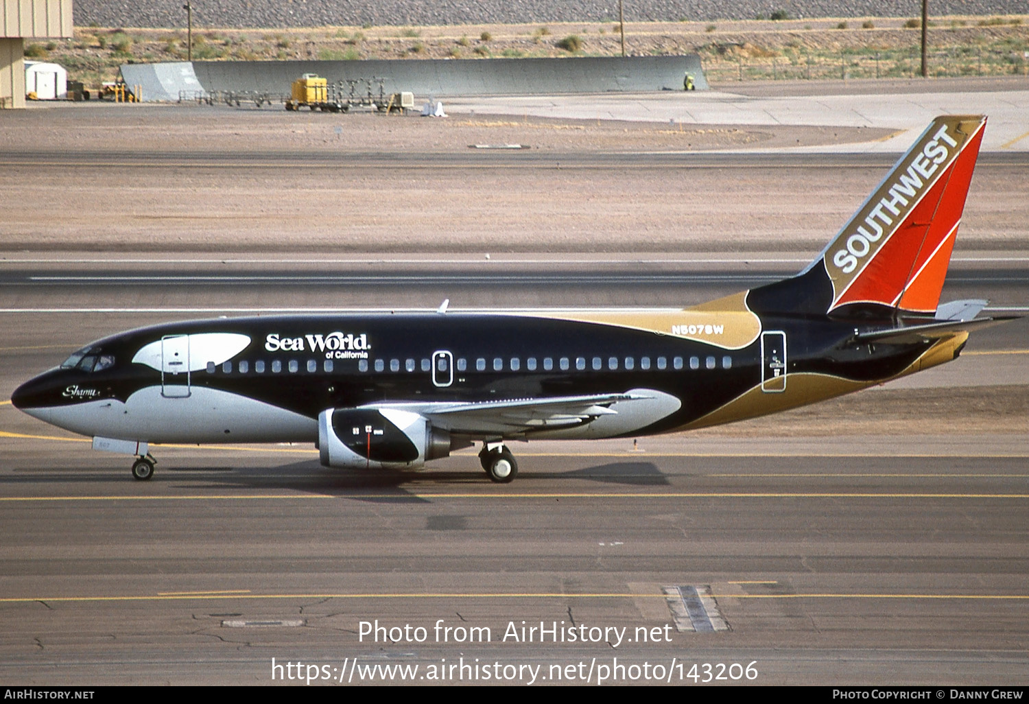 Aircraft Photo of N507SW | Boeing 737-5H4 | Southwest Airlines | AirHistory.net #143206