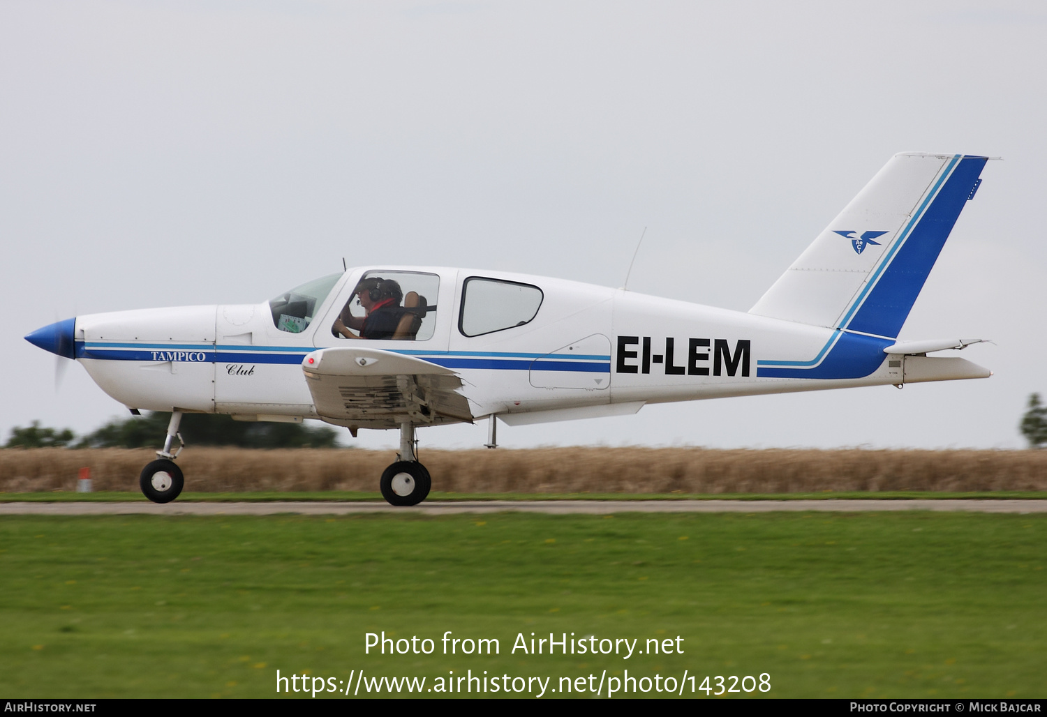 Aircraft Photo of EI-LEM | Socata TB-9 Tampico Club | AirHistory.net #143208